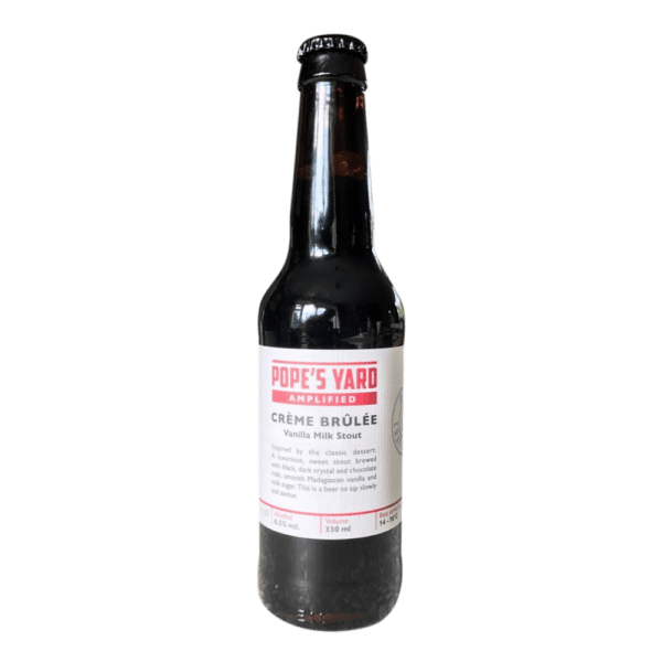 Pope's Yard - Crème Brûlée (330ml Bottle)